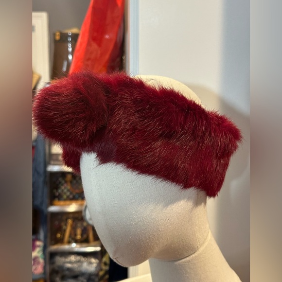Rabbit fur scarf/head warmer NWOT - Picture 6 of 7